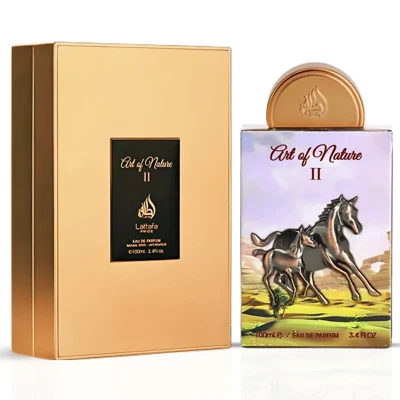 Art of Nature II Horse Lattafa Pride edp padang pasir kuda berlari