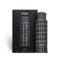 Pisa Lattafa Pride edp black packaging showing tower design side view