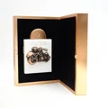 La Collection 1910 Bike Lattafa Pride white gold motorcycle shaped fragrance open golden case
