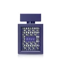 Now Intense Rave edp purple geometric patterned glass container closeup front