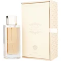 Lattafa The Kingdom Women edp in a glass crystal-like rectangular shaped light gold coloured packaging