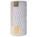 Musamam Intense Lattafa perfume white bottle reptile scale pattern thick gold label dark