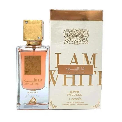 Lattafa Ana Abiyedh Poudree by Lattafa 60ml