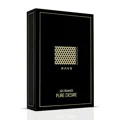 Pembungkusan hitam Rave Pure Desire Gold atas latar putih, dekat, sudut kanan