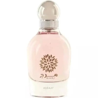 Marj Lattafa perfume pink bottle small minimalist elegant crystal