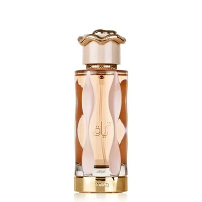 Teriaq Lattafa perfume unisex edp botol kaca mewah arabian putih gold cap