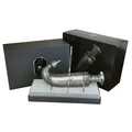Niche Emarati Khanjar by Niche Emarati 85ml EDP — Black box with silver label and ornate dagger-shaped perfume bottle