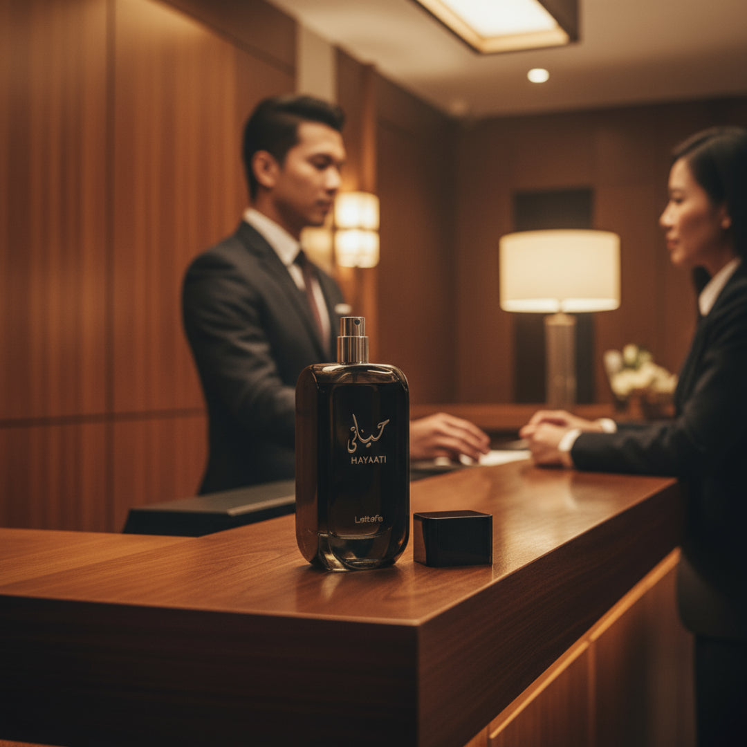 Wearing Hayaati Men by Lattafa Perfumes on a Rainy Day: Is it the Right Choice for the Modern Man