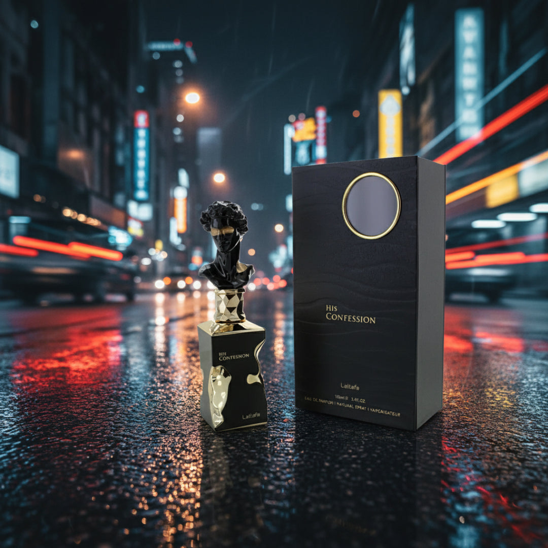 Jom Kenal His Confession by Lattafa: Minyak Wangi Oriental Woody yang Giler Gaya untuk Lelaki