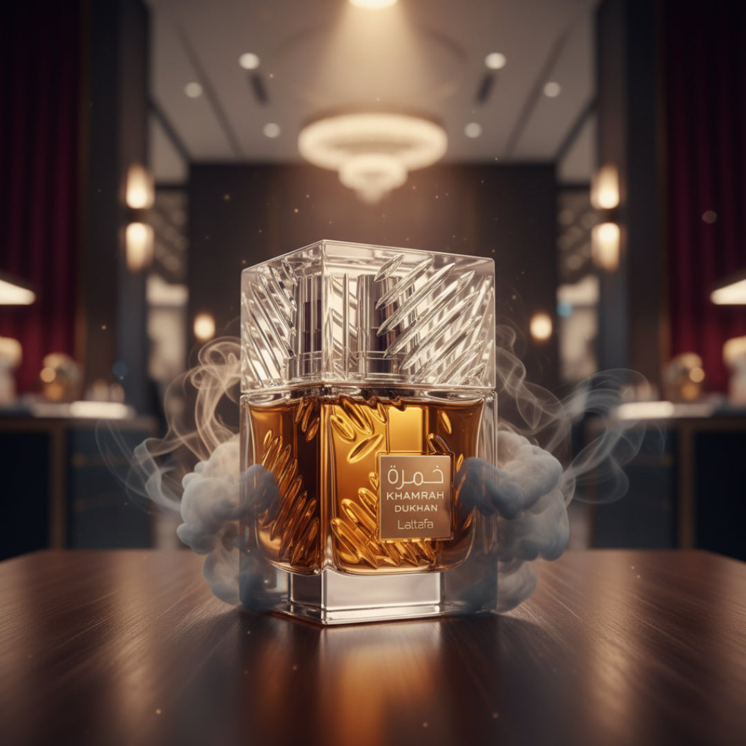 Khamrah Dukhan by Lattafa: EDP Unisex untuk Semua Situasi