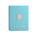 Opulent Dubai Lattafa perfume packaging blue colour unboxed front side straight view