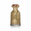 Emeer Lattafa gold woody scent perfume bottle white dark closeup