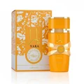 Yara Tous Lattafa orange eau de parfum women fragrance stylish cylindrical glass container