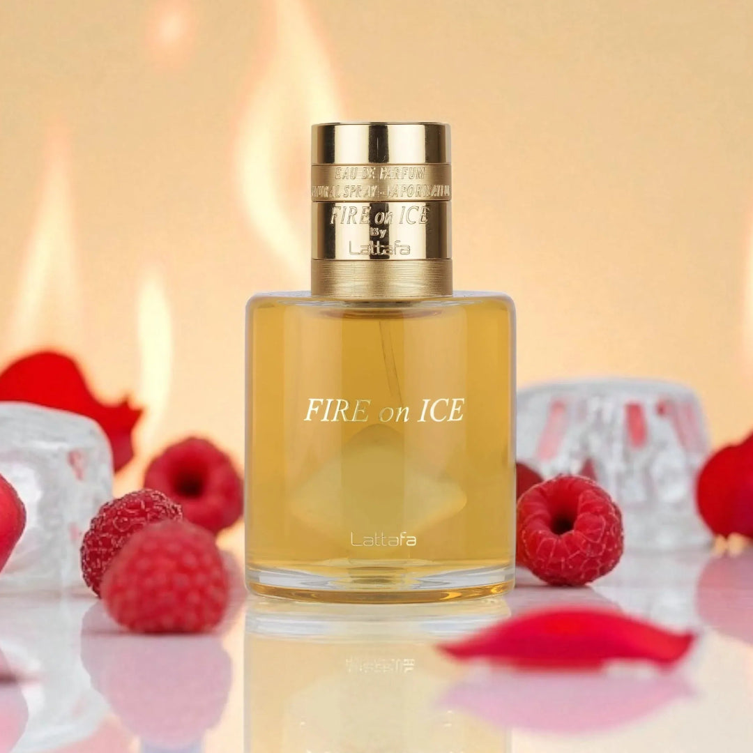 Layering Lattafa's Fire On Ice and Hayaati Al Maleky: A Unique Blend of Woody, Spicy, and Oriental Scents