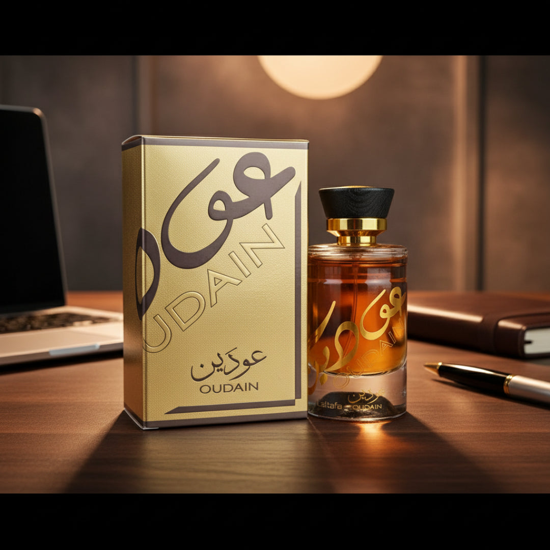 Oudain by Lattafa Perfumes: Jom Selami Gabungan Cardamom, Mint & Nota Kayu yang Padu