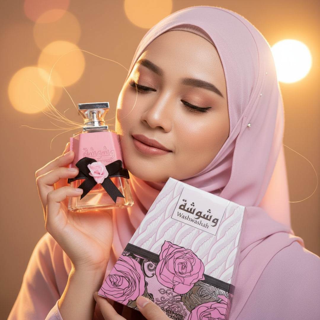 Washwasha by Lattafa Perfumes untuk Hari Jadi Dia: Manis Bunga & Gaya Oriental dalam Botol