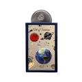 Art of Universe Lattafa Pride edp kotak biru gelap dekat depan sisi