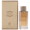 Lattafa The Kingdom Women perfume bottle and box beige rose gold minimalist elegant edp