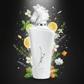 Lattafa Maahir Honor 100ml by Lattafa — White perfume bottle with a horse head stopper, tied with a white ribbon, inside an open white box with a cutout flap | Lattafa Maahir Honor 100ml by Lattafa — Botol minyak wangi putih dengan penutup kepala kuda, diikat dengan reben putih, di dalam kotak putih terbuka dengan