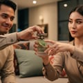 Lelaki serah perempuan Atlas Lattafa edp botol kaca hijau ruang tamu kebersamaan