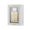 Badee Al Oud Honor Glory Lattafa white gold packaging boxed front view
