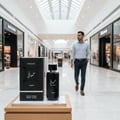 Hayaati Men Lattafa edp dipamerkan kedai mall, sekitar laluan