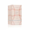 Hayaati Florence Lattafa edp packaging soft pink tones closeup front side corner