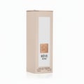 Reve Rose Vurv Lattafa eau de parfum packaging beige color white background closeup side