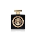 Nebras Lattafa edp women black packaging closeup front gold accents square
