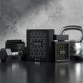 Now Rave Lattafa edp black man fragrance next gym equipment closeup front