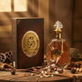 Lattafa rouat al oud unisex eau de parfum rempah meja kayu dekat