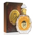 Lattafa rouat al oud unisex edp botol kaca hiasan emas dekat coklat